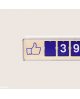 Compteur à Likes Facebook (Smiirl - Sodiake)