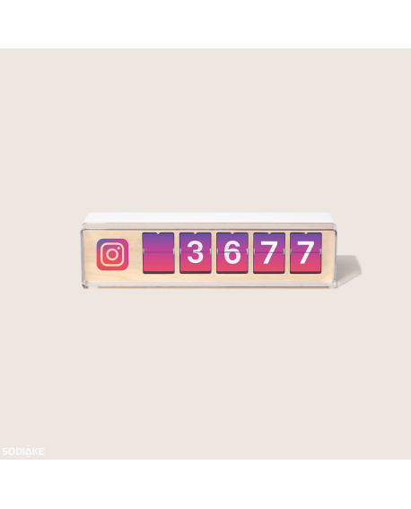 Compteur Instagram (Smiirl Sodiake)